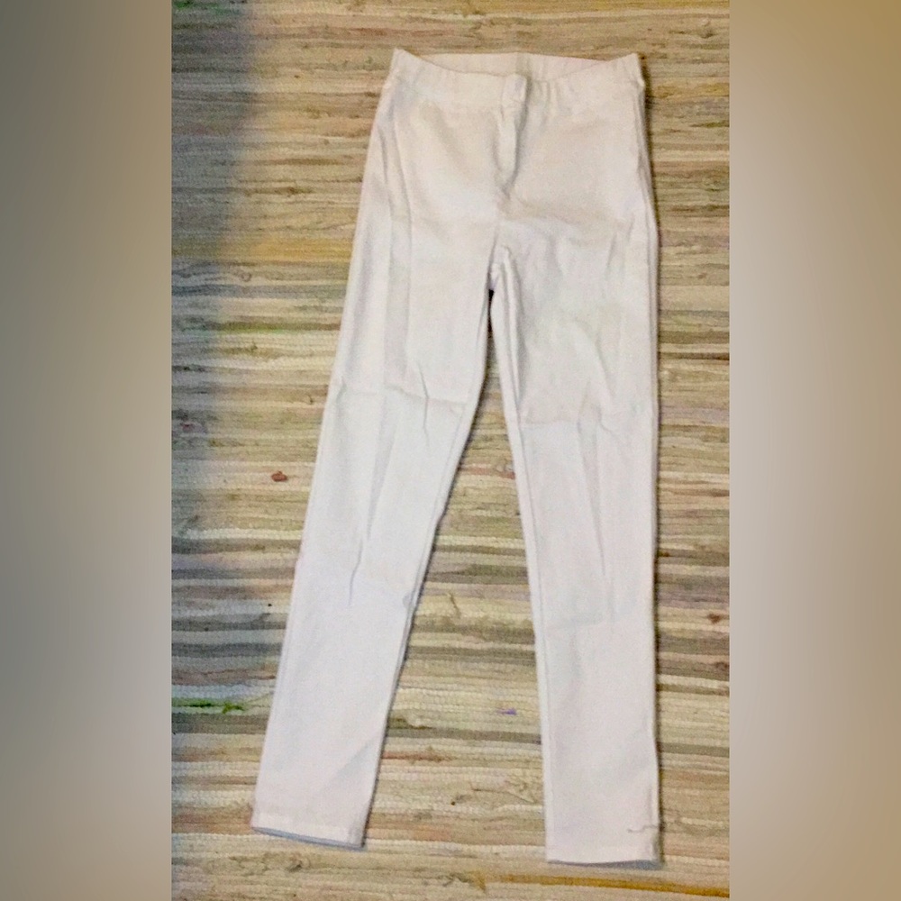 SHEIN High Waist White Pants Medium 3/$30